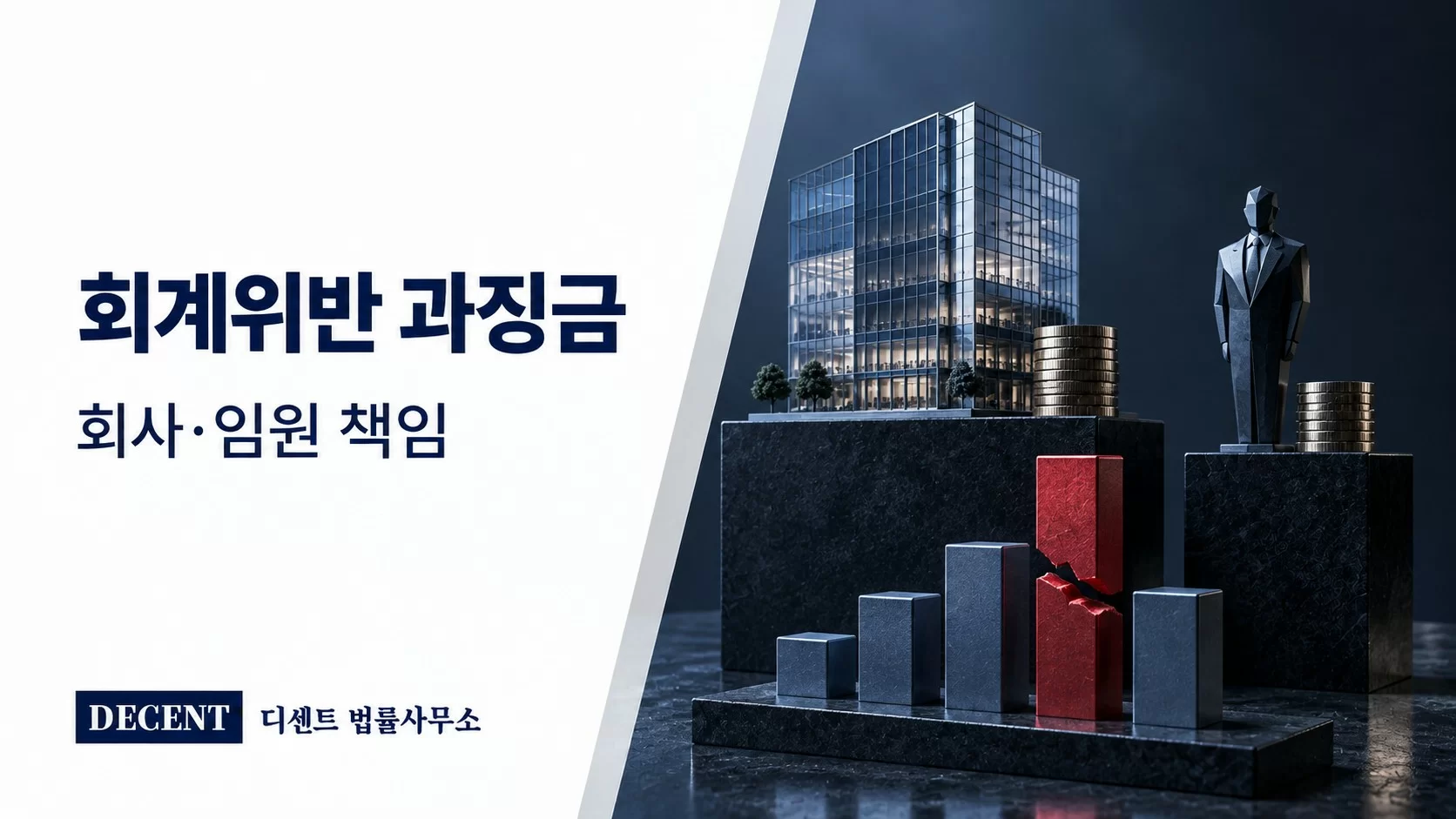 회계위반 과징금 — 회사와 임원의 구분된 책임, 금전 부담과 균열이 생긴 금융 지표