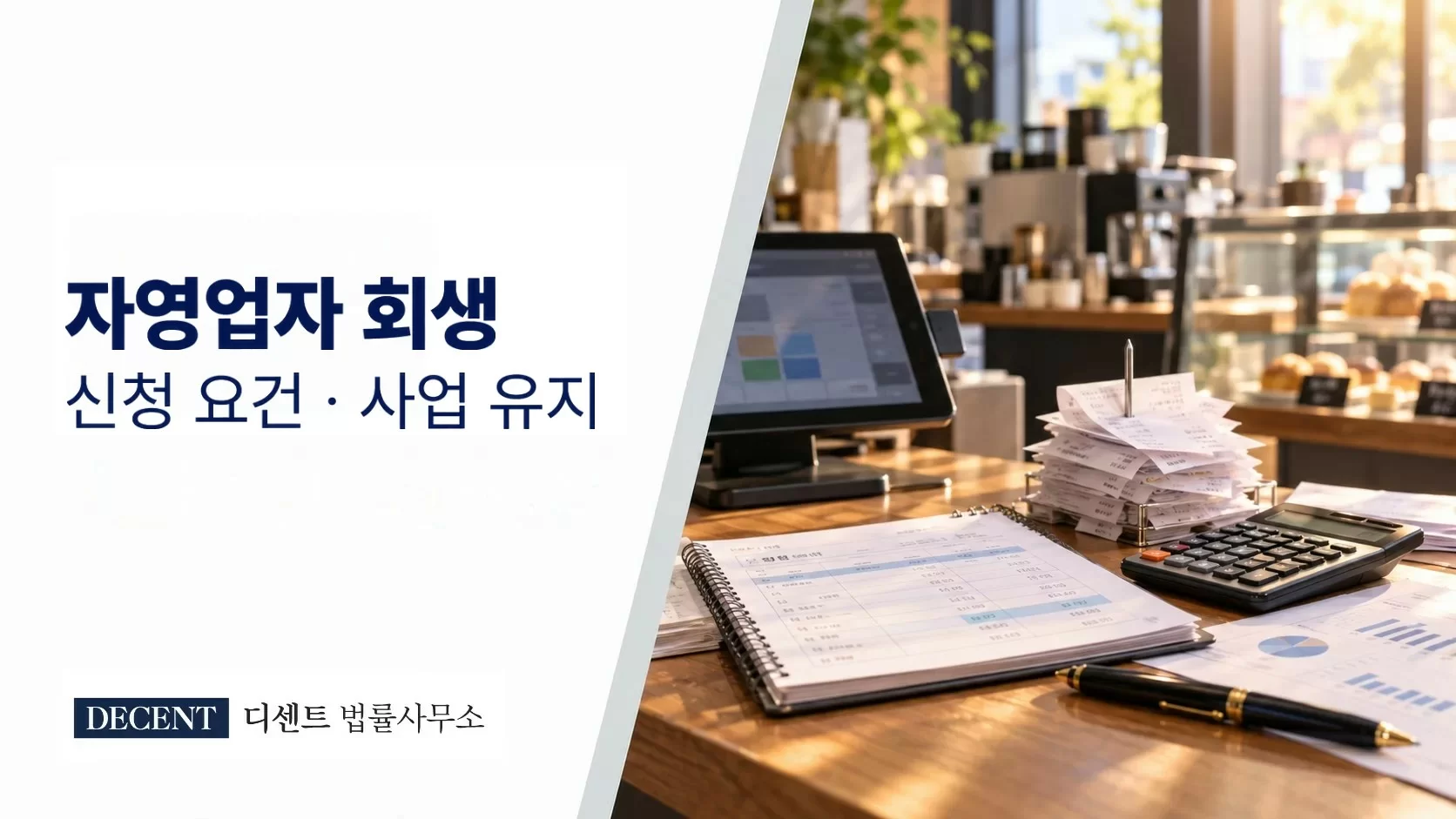 자영업자 개인회생 신청 요건과 사업 유지 시 유의사항