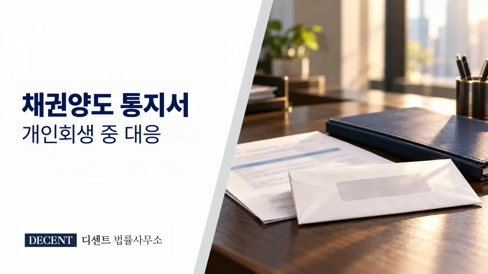 개인회생 채권양도 통지서 확인사항