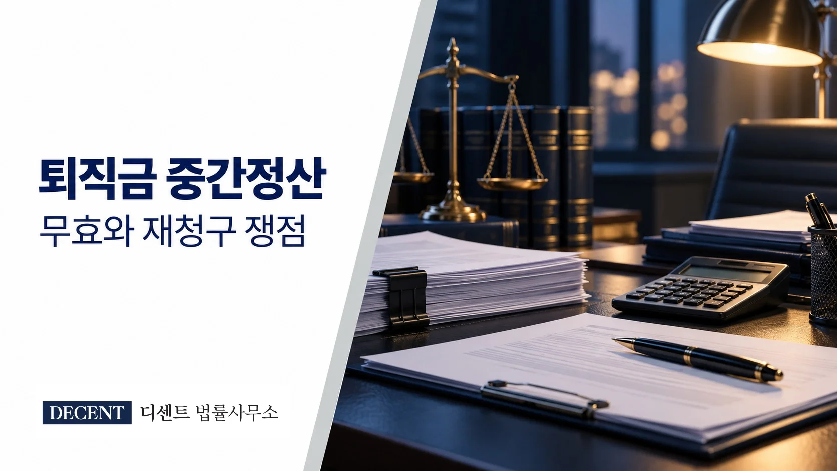 퇴직금 중간정산 무효와 재청구 쟁점