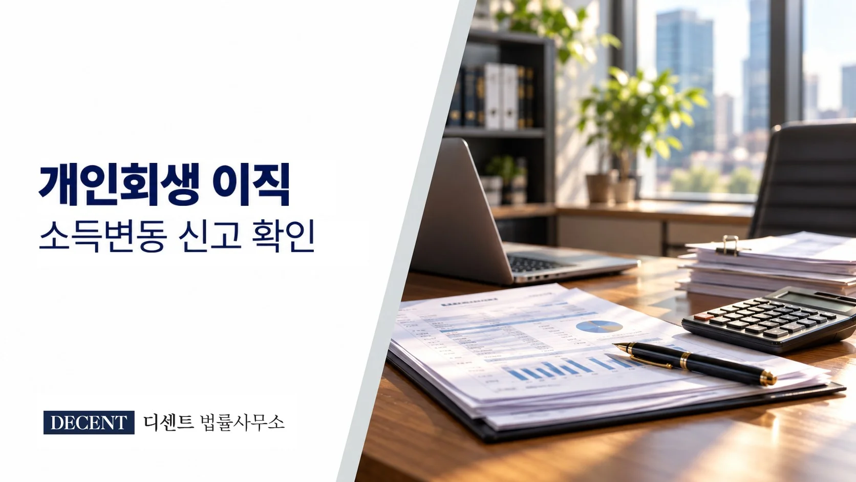 개인회생 이직과 소득변동 신고