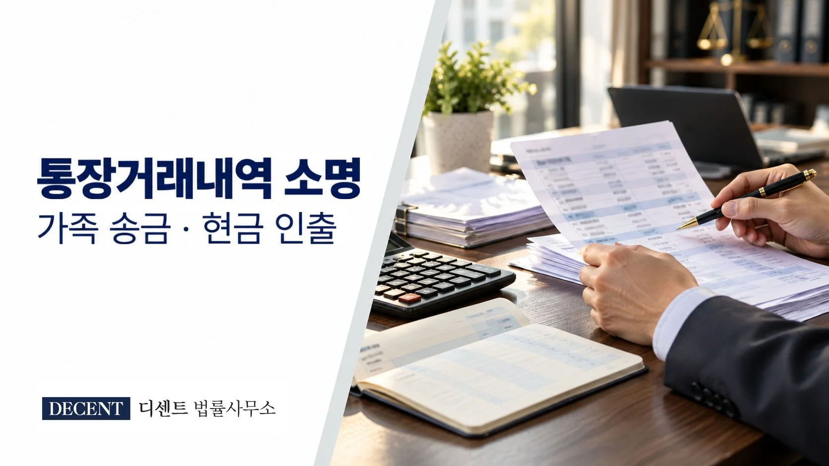 개인파산 통장거래내역과 가족 송금 소명